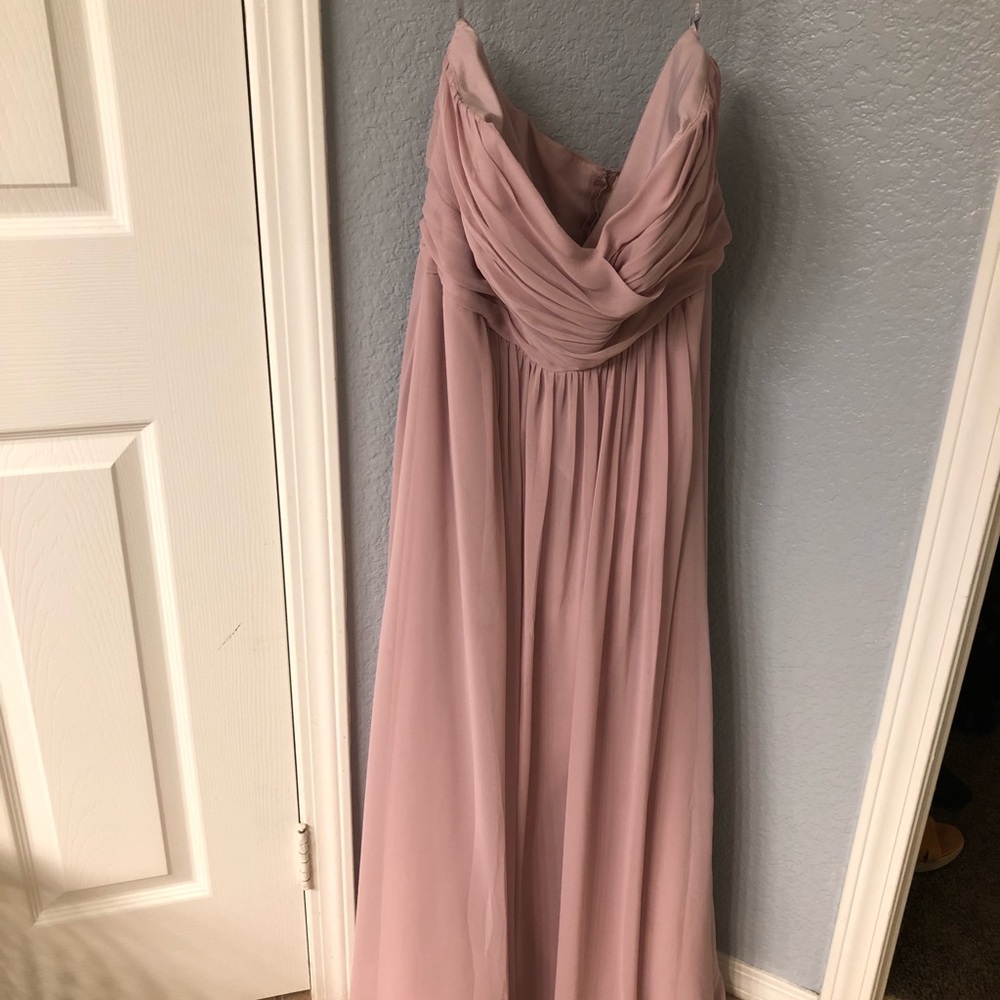 Strapless dress